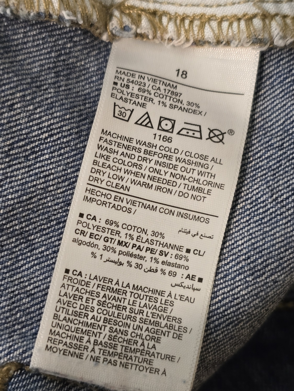 Old Navy High-Waisted Wow Wide-Leg Jeans In New Moon 18 - Picture 6 of 15